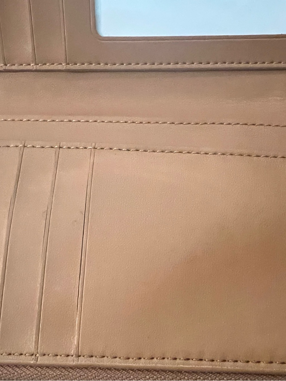 Coach Brown Embroidered Leather Wallet - Picture 7 of 11